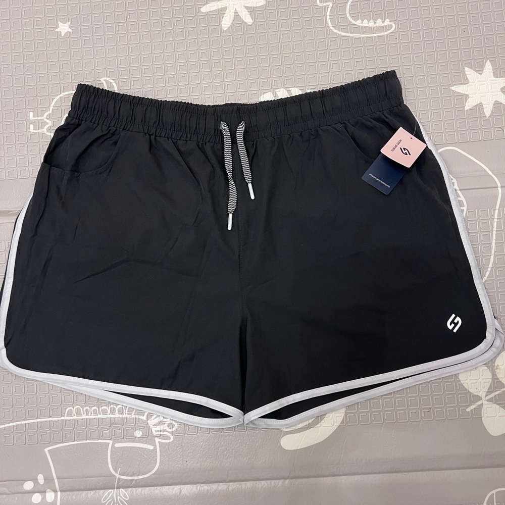 Hodo Sports Gray Athletic Shorts